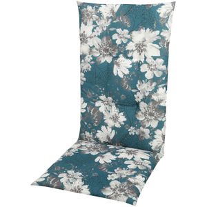 Tuinkussen hoge rug - Bree blue