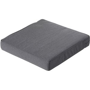 Loungekussen premium 73x73cm carré - Manchester grey (waterafstotend)