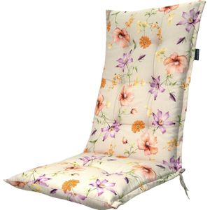 Tuinkussen hoge rug - Florina lila