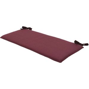 Bankkussen 170cm - Canvas eco bordeaux (waterafstotend)