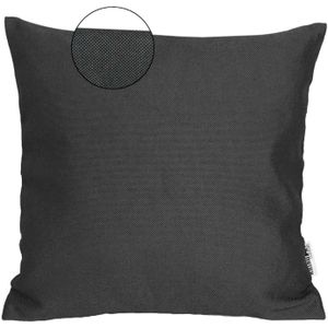 Sierkussen 45x45cm - Ribera dark grey (waterafstotend)