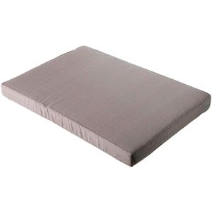 Loungekussen pallet 120x80cm carré - Basic taupe