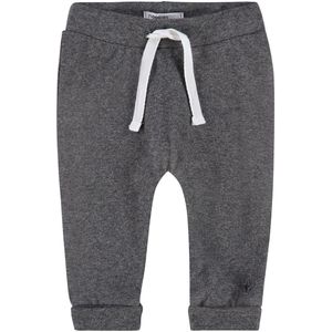 Noppies Baby Broekje Met Koord In Taille Dark Grey Melange