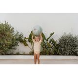 Little Dutch Strandbal Blauw 35 cm Fresh Greens