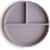 Mushie Baby Bordje Silicone Soft Lilac
