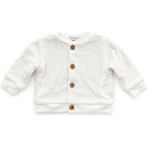 Bamboom Baby Vestje Velvet Off White