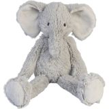 Happy Horse Olifant Enzo Knuffel 28cm - Grijs - Baby knuffel