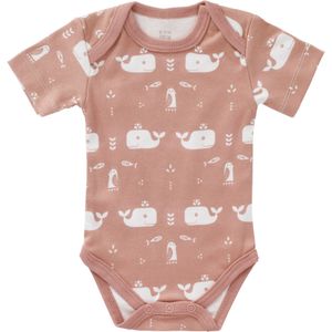 Fresk Romper Korte Mouw Whale Mellow Rose