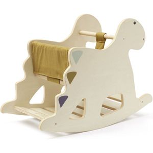 Kid's Concept Hobbelfiguur Dino Hout
