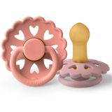 Frigg Speen Maat 2 Fairytale Princess/Thumbelina Latex 2-Pack