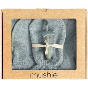 Mushie Giftbox Bath Time Moss 3 Delig