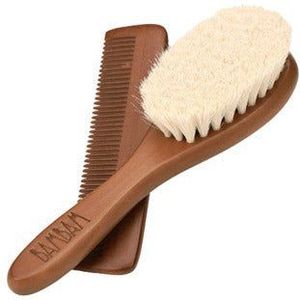 Eco Friendly Dark Brush & Comb on card