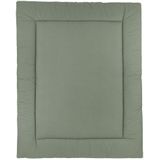 Meyco Baby Cheetah/Uni boxkleed - forest green - 80x100cm