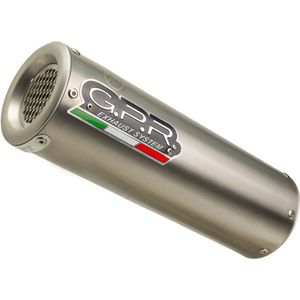 Gpr Exclusive M3 Natural Titanium Bn 302 15-16 Homologierter Slip On Schalldämpfer