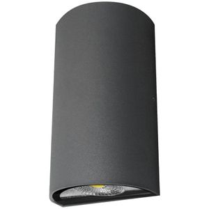 Matel Luxe Led-wandleuchte Ip54 Halbrund Neutral 6w