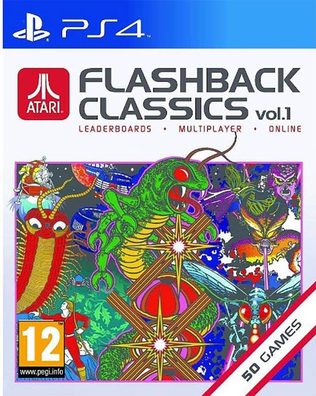 Playstation Games Ps4 Atari Flashback Classics Vol1 50 Games