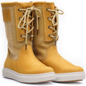 Boat Boot Canvas Laceup Stiefel
