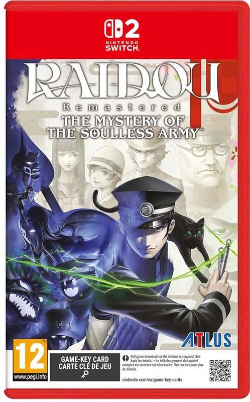Nintendo Games Switch 2 Raidou Remastered: The Mystery Of The Soulless Army Import Eu