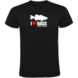 Kruskis I Love Bass Kurzarm-t-shirt