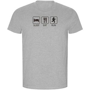 Kruskis Sleep Eat And Run Eco Kurzarm-t-shirt