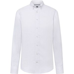 Hackett P Dot Print London Langarmhemd