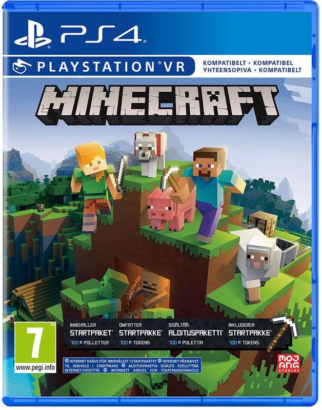 Playstation Games Ps4 Minecraft: Starterpack (nordic)
