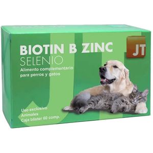 Jtpharma Biotin B Zn Se Haustierergänzung 60 Einheiten