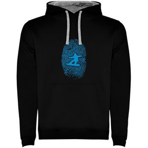 Kruskis Snowboarder Fingerprint Two-colour Kapuzenpullover