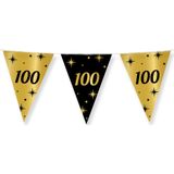 Flaggenleine 100 Jahre Gold Schwarz 10m