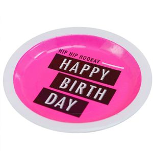 Happy Birthday Teller 23cm 8 Stück