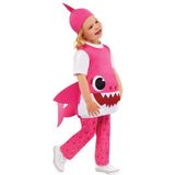 Kinderkostüm Baby Hai Rosa Mumie