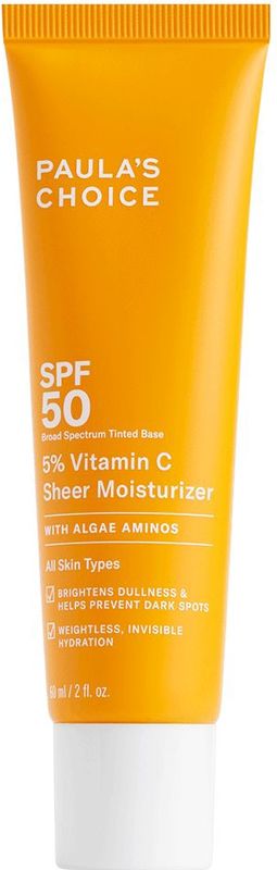 Paula's Choice 5% Vitamin C Sheer Dagcrème SPF 50 - Gezichtscrème - Alle Huidtypen - 60 ml