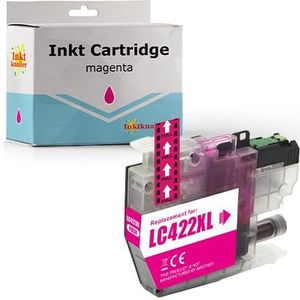 Huismerk voor Brother LC-422XLM inktcartridge magenta 1500 pagina's