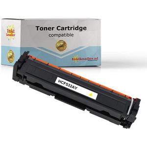 Huismerk vervangt HP CF532A - 205A toner geel