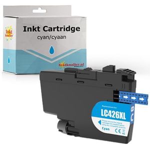 Huismerk voor Brother LC-426XLC inktcartridge, 3.000 pagina's, cyaan