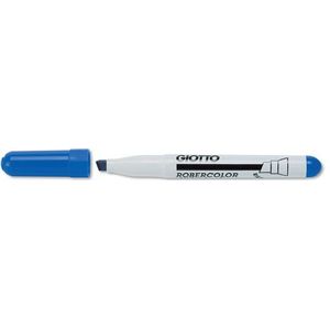 Giotto Robercolor whiteboardmarker maxi, schuine punt, blauw