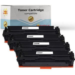 Huismerk vervangt Canon 045H BKCMY tonerset - inktknaller