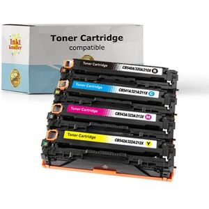 Huismerk vervangt HP CE320A - 21A-22A-23A toner set