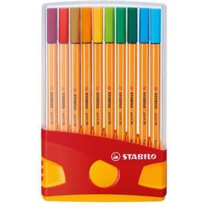 Stabilo fineliner Point 88 Color Parade
