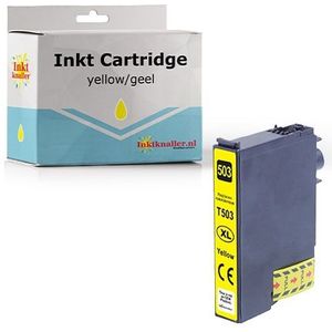 Huismerk Epson 503XL geel inkt cartridge - inktknaller