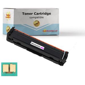 Huismerk vervangt HP W2213A - 207A toner magenta MET chip