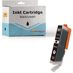 Huismerk Canon CLi-521BK cartridge foto zwart
