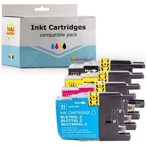 Huismerk voor Brother Multi pack LC-1240 bkcmy 4 cartridges