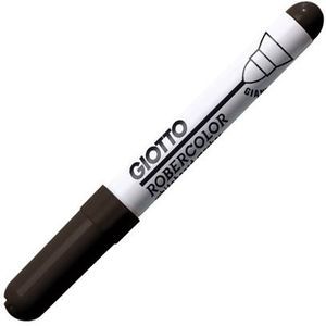 Giotto Robercolor whiteboardmarker, medium, ronde punt, zwart