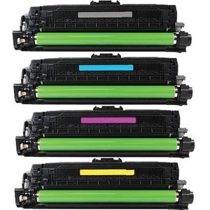 Huismerk vervangt HP CE260X - CE261A-62A-63A toner set