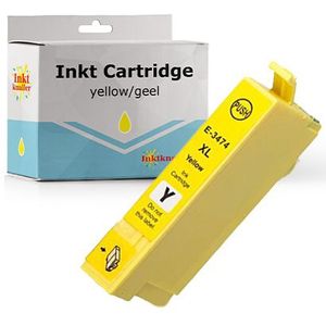 Huismerk Epson T3464 - 34 inkt cartridge geel