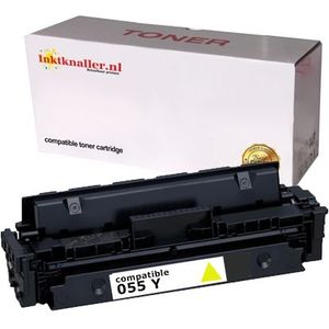 Huismerk vervangt Canon 055 Y toner geel 2.000 pag. - zonder chip- inktknaller.nl