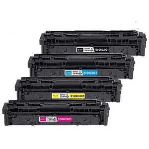 Huismerk Canon 067H set van 4 toners - BK,C,M,Y