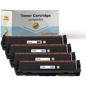 Huismerk vervangt HP 216A toner set bkcmy zonder chip