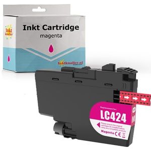 Huismerk voor Brother LC-424M inktcartridge magenta, 750 pagina's